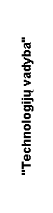 Text Box: "Technologij� vadyba"