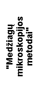 Text Box: "Med�iag� mikroskopijos metodai"